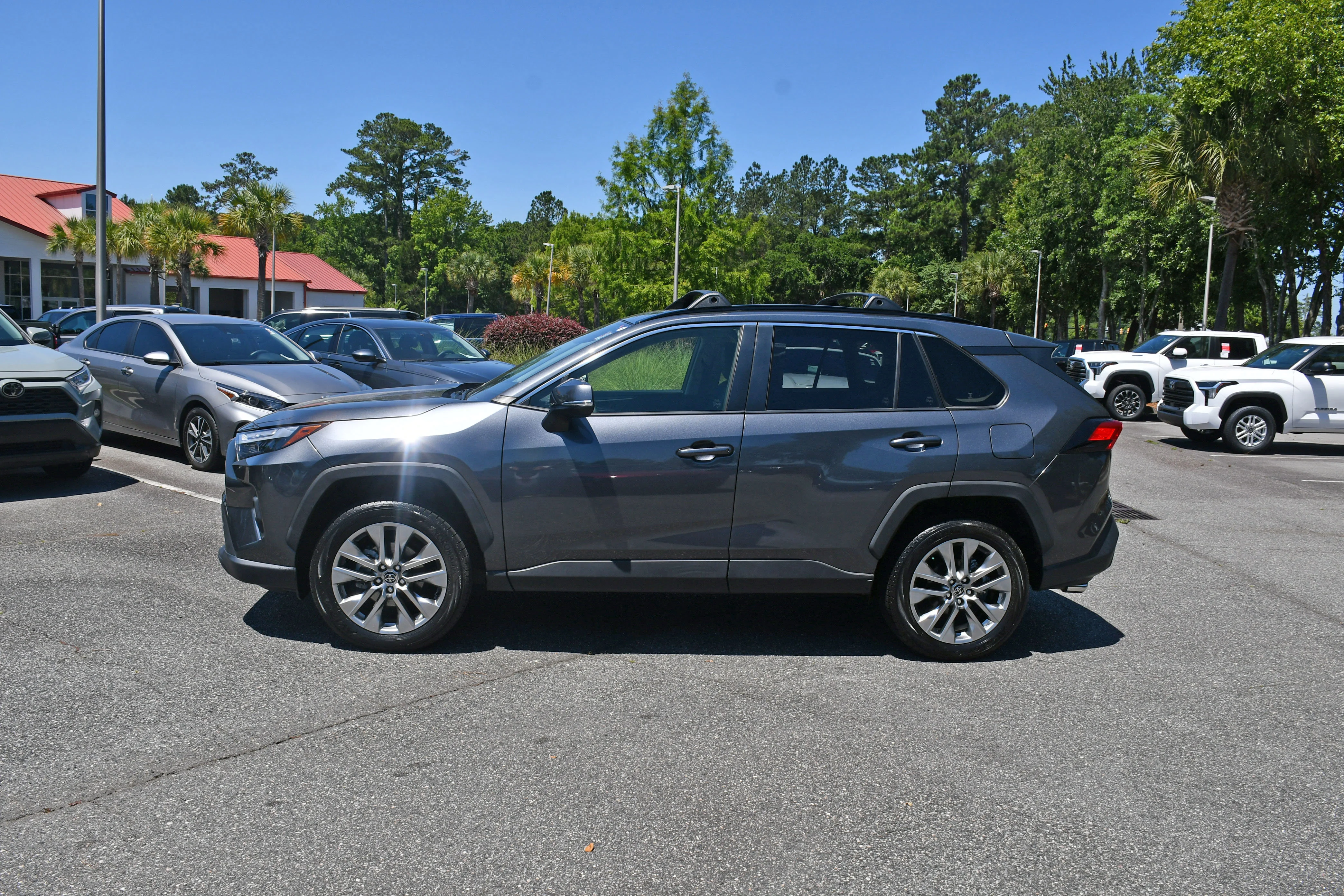 Certified Used 2023 Gray Toyota XLE Premium image 2