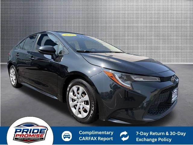 Used 2020 Black Toyota LE image 8