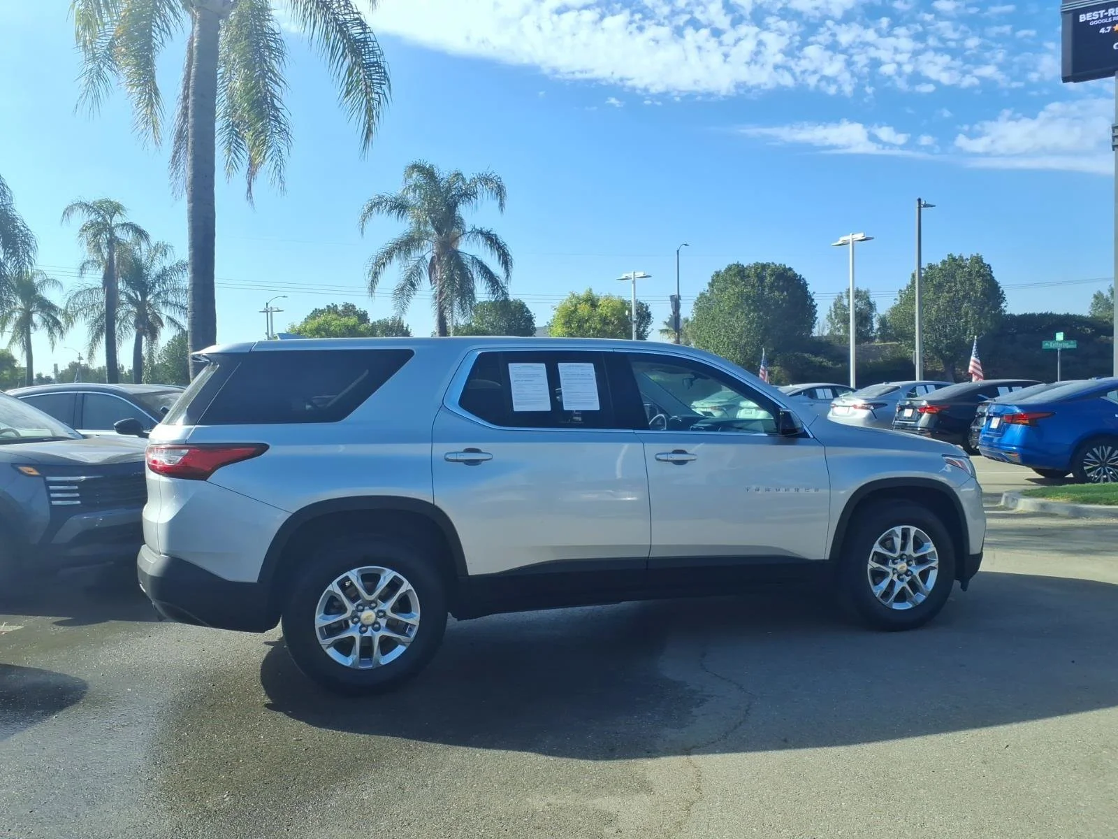 Used 2020 Silver Ice Metallic Chevrolet LS image 6