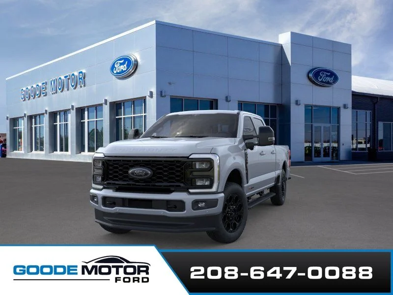New 2026 Glacier Gray Metallic Tri-Coat Ford F-350® Lariat® image 2
