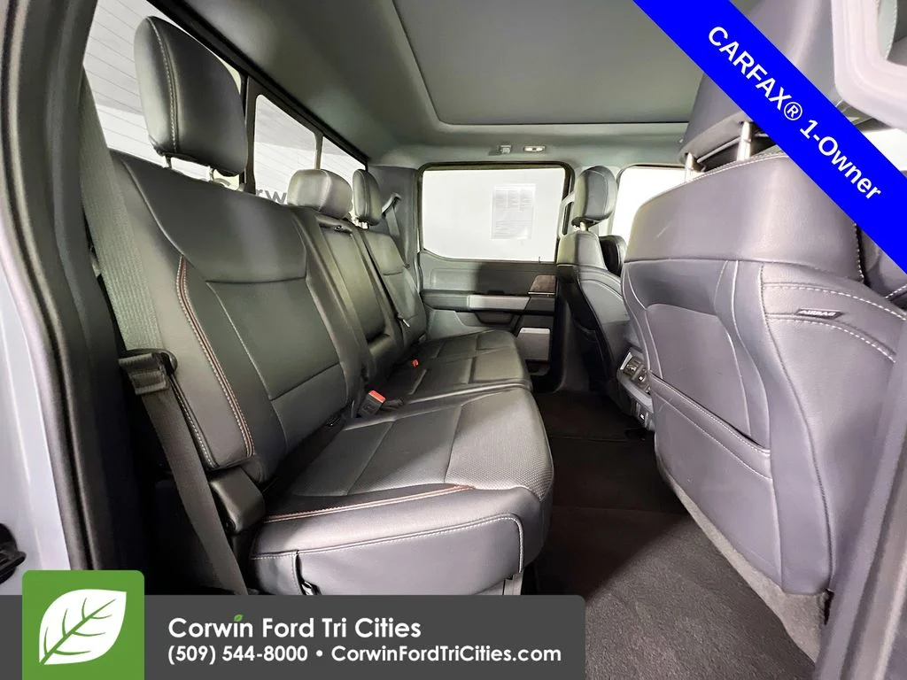 Used 2024 Glacier Gray Metallic Ford Lariat image 17
