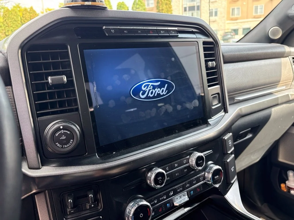 Used 2022 Black Metallic Ford Platinum image 7