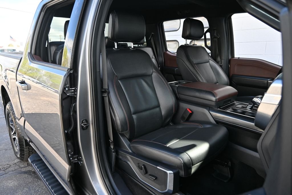 Certified Used 2022 Gray Metallic Ford Lariat image 24