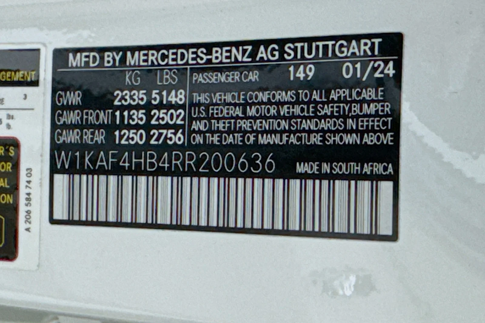 Certified Used 2024 Polar White Mercedes-Benz C 300 image 25