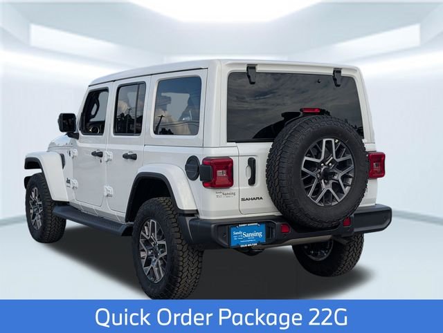 New 2026 Bright White Clear-Coat Exterior Paint Jeep Sahara image 3