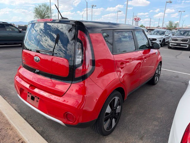 Used 2017 Inferno Red w/Black Roof Kia + image 4
