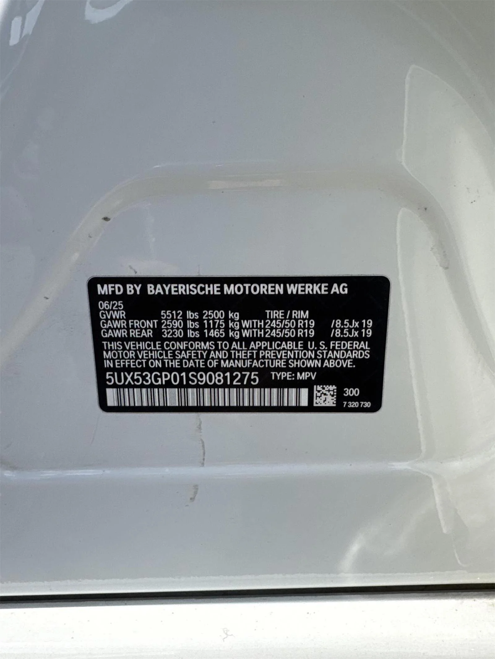 Used 2025 WHITE BMW 30 xDrive image 15