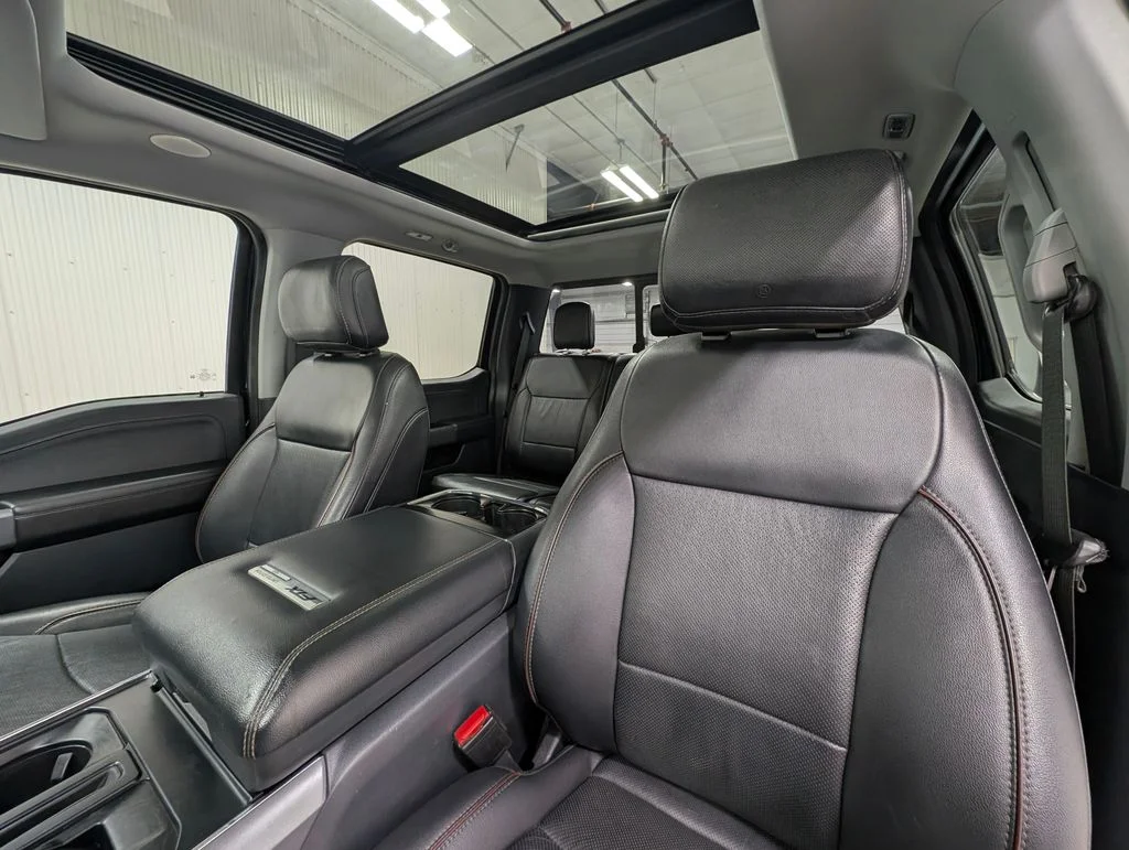 Used 2022 Antimatter Blue Metallic Ford Lariat image 17