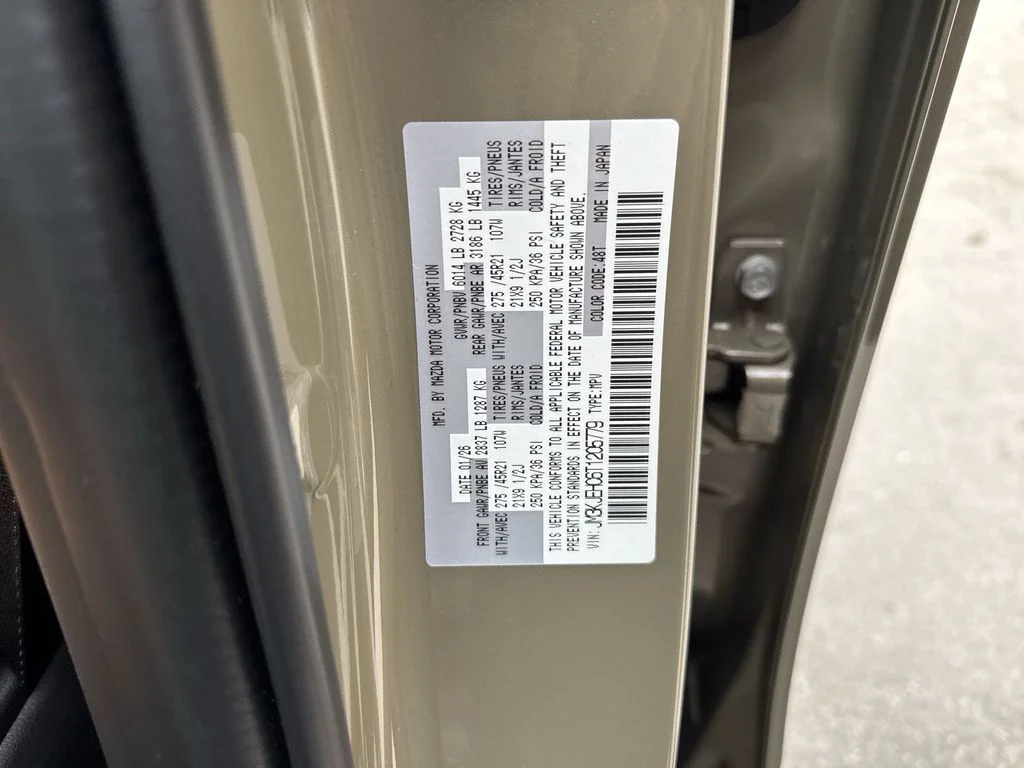 New 2026 Sand Metallic Mazda 3.3 Turbo S Premium Plus AWD image 60