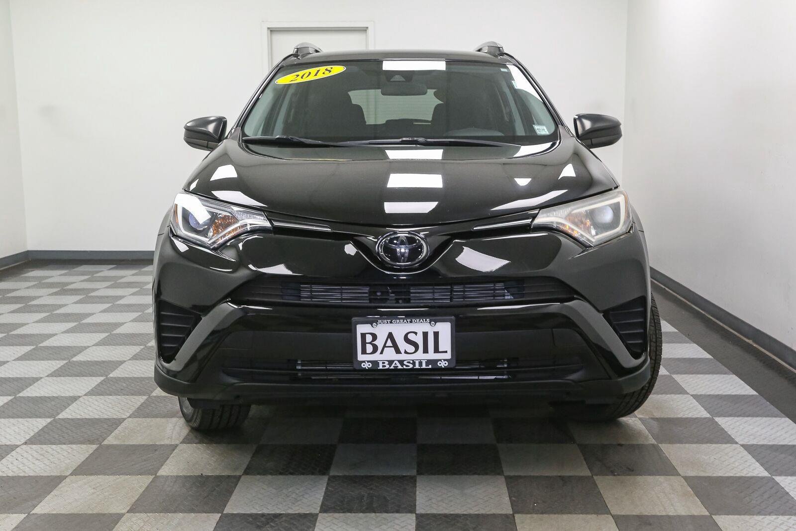 Used 2018 Black Toyota LE image 3