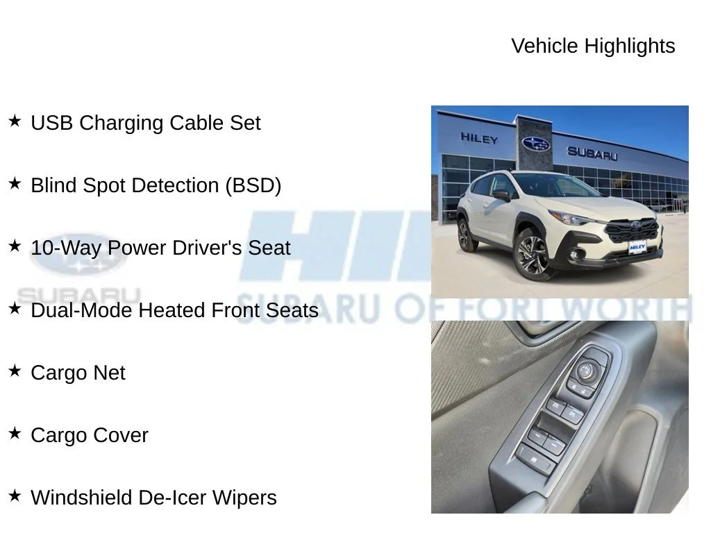 New 2026 CRYSTAL WHITE PEARL Subaru Premium image 10
