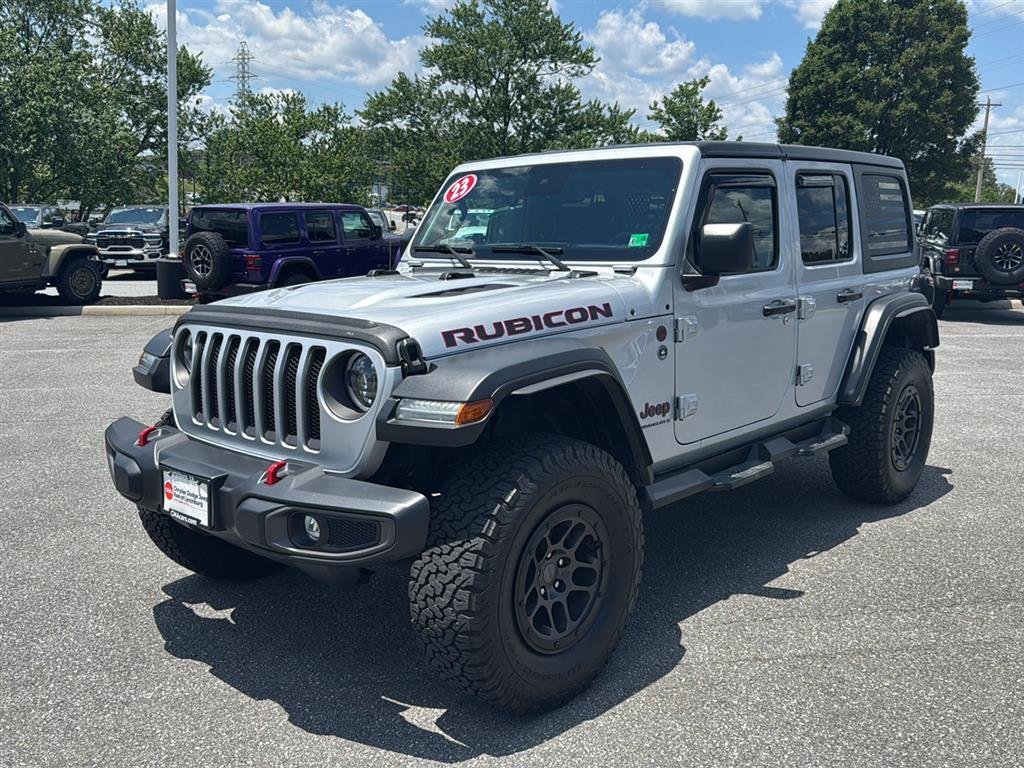 Used 2023 SILVER JEEP RUBI image 4