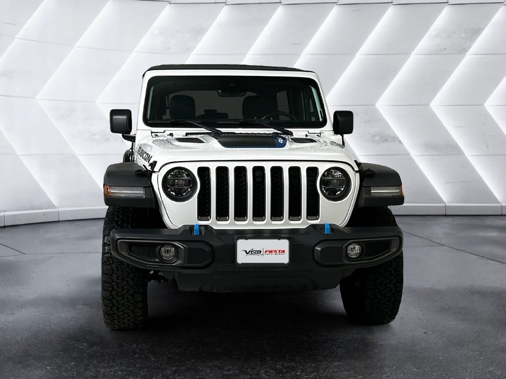 Used 2022 White Jeep Unlimited Rubicon 4xe image 2