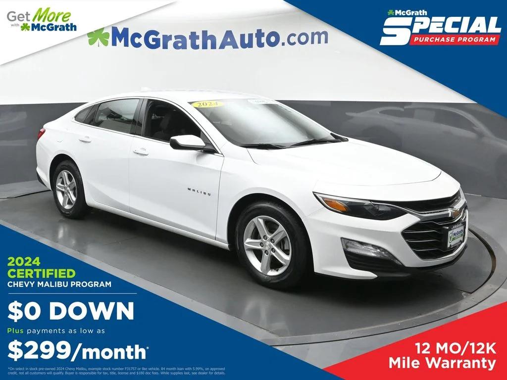 Used 2024 White Chevrolet LT image 1