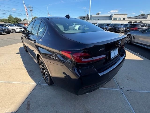 Certified Used 2023 Black BMW 540i xDrive image 3