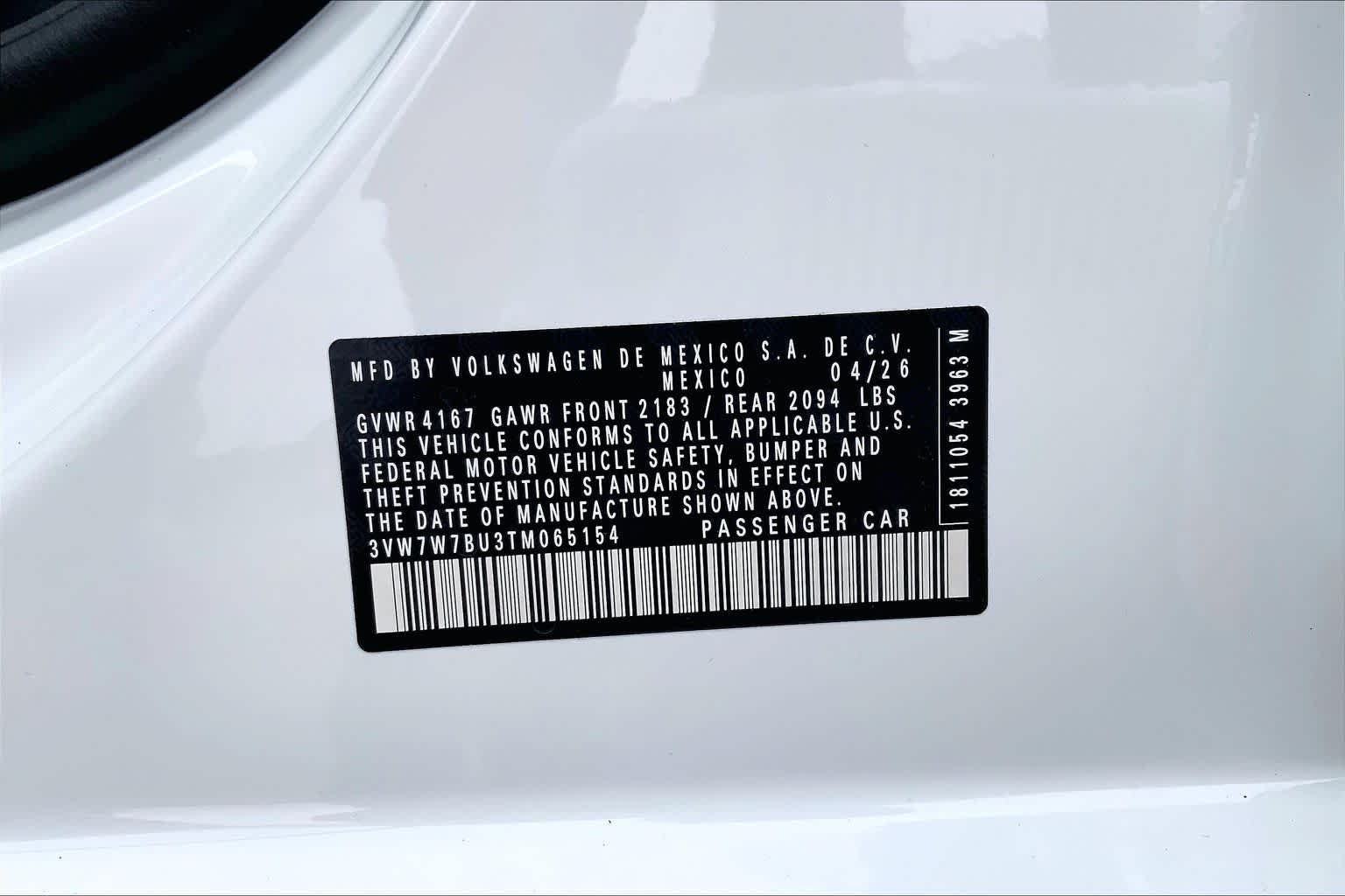 New 2026 Opal White Pearl Volkswagen SE image 21