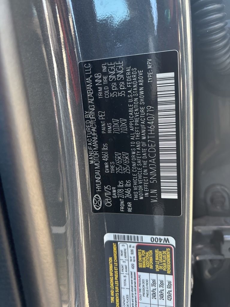 Used 2026 Gray Hyundai SE image 12