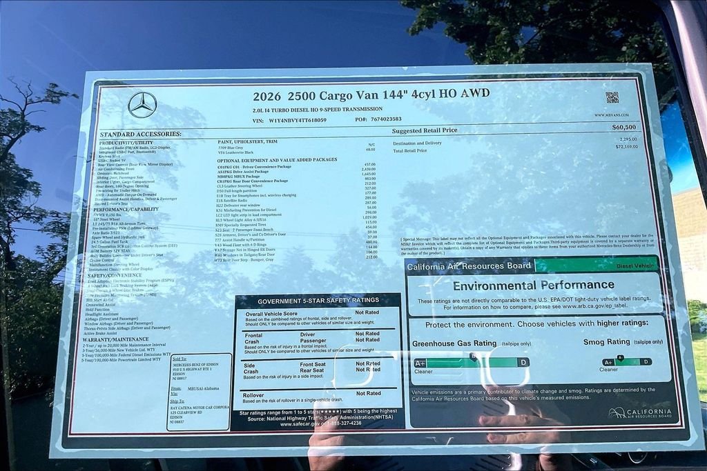 New 2026 Blue Gray Mercedes-Benz Cargo 144 WB image 13