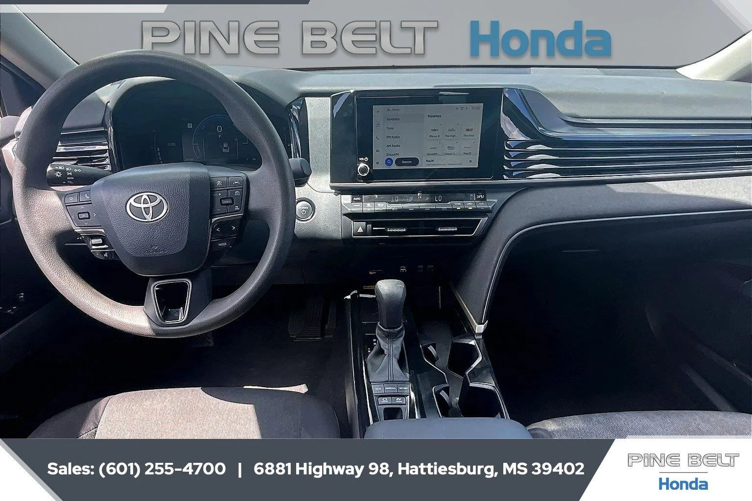 Used 2025 Midnight Black Metallic Toyota LE image 13