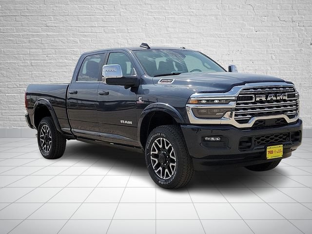 New 2026 Forged Blue Metallic Exterior Paint RAM Limited Longhorn image 6