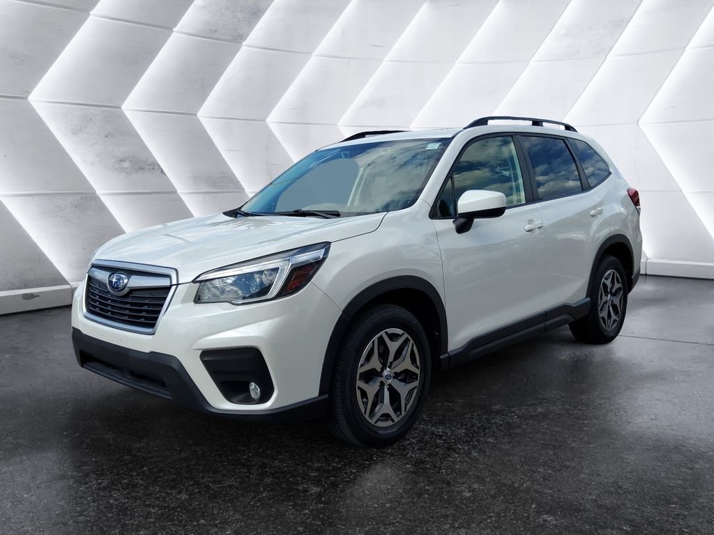 Used 2021 White Subaru Premium image 3