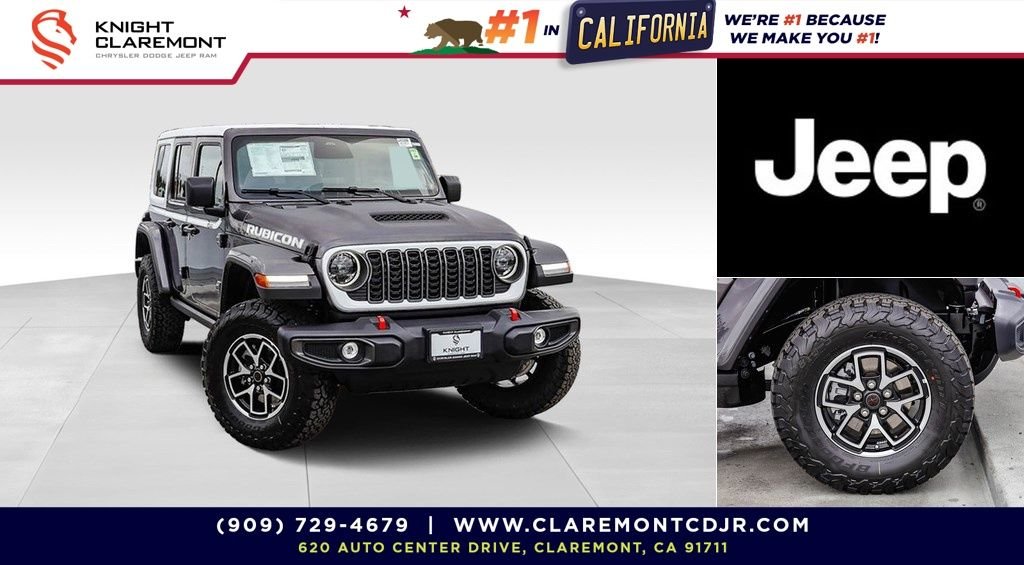 New 2026 Crystal Metallic Jeep Rubicon image 1