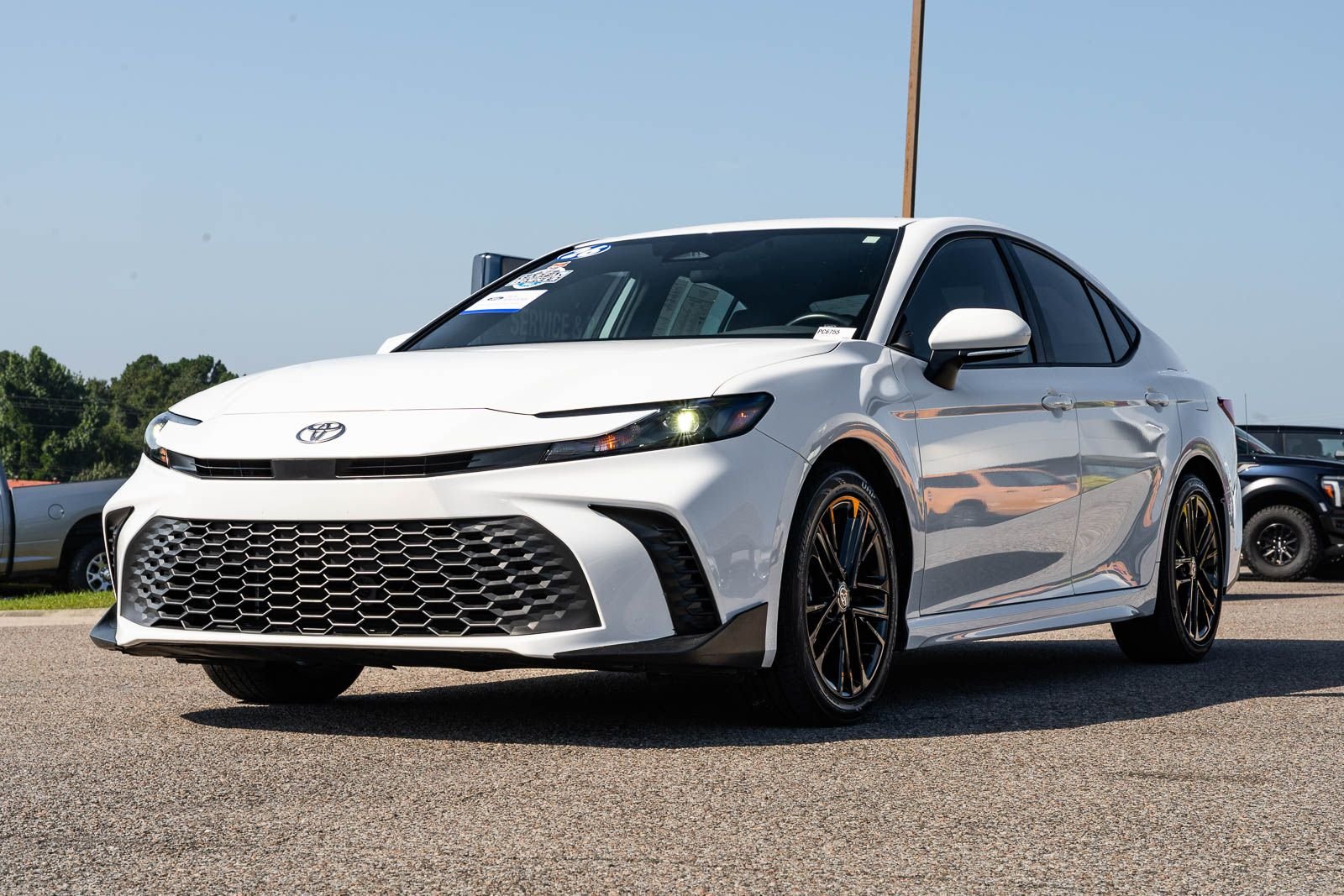 Certified Used 2026 White Toyota SE image 3
