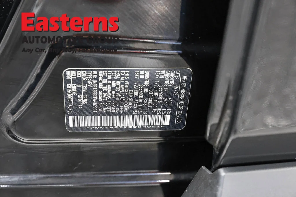 Used 2023 Black Nissan SV image 37