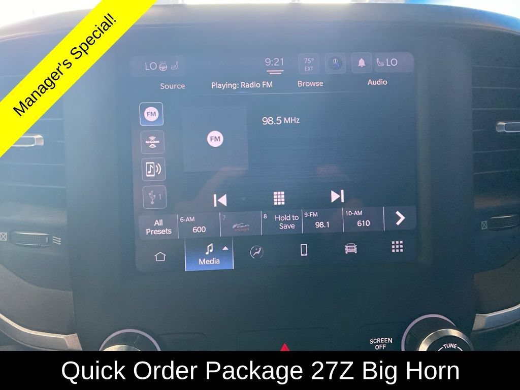 Used 2022 RAM Ram 1500 Pickup Big Horn/Lone Star with VIN 1C6SRFFT5NN340748 for sale in Monticello, Minnesota