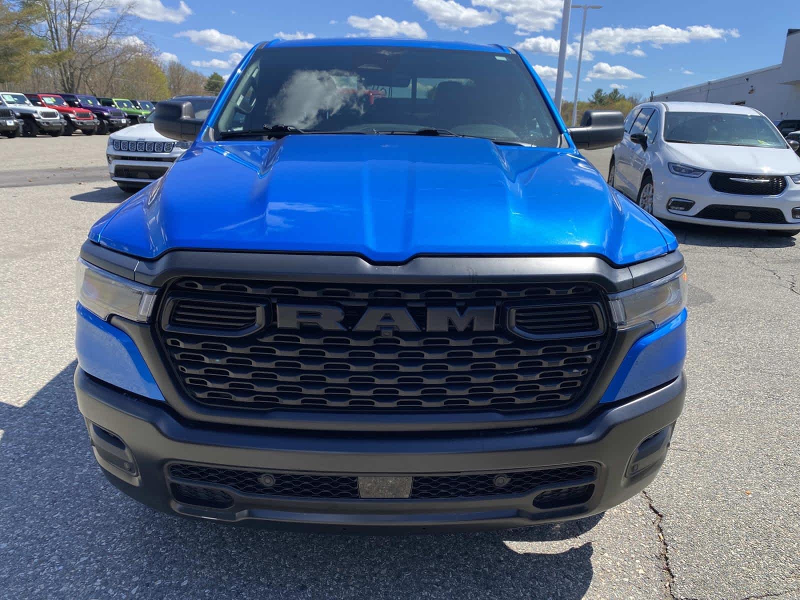 Certified Used 2025 Hydro Blue Pearlcoat Ram Tradesman image 9