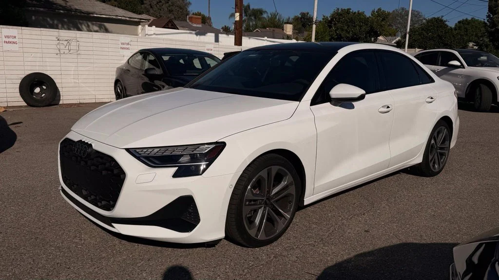 Used 2025 White Audi 40 Premium Plus image 2