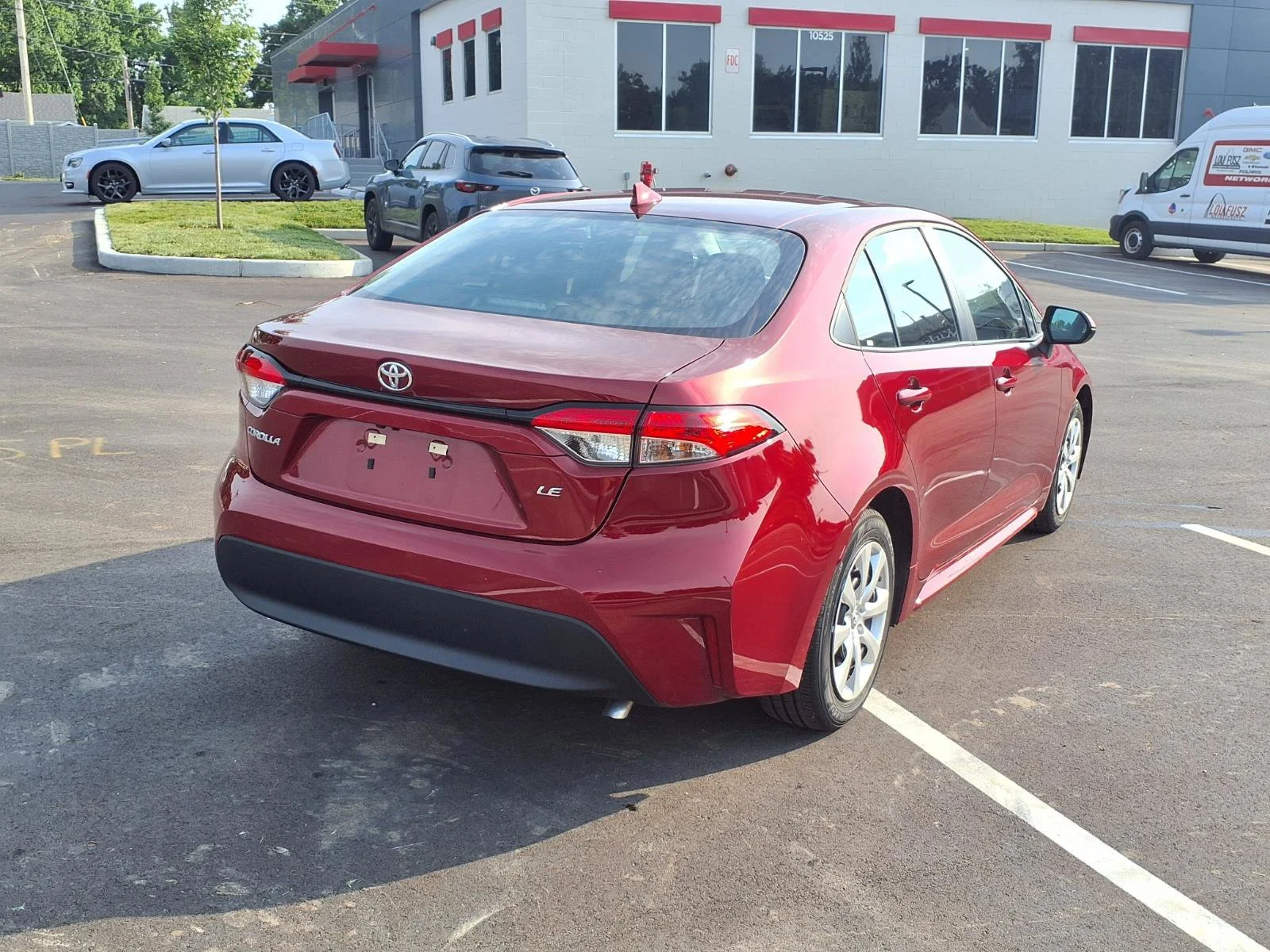 Certified Used 2026 Red Toyota LE image 4
