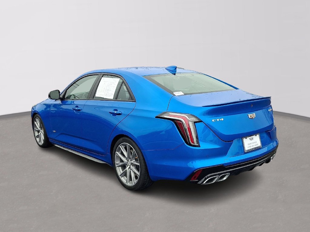Certified Used 2024 Coastal Blue Metallic Cadillac V-Series image 4