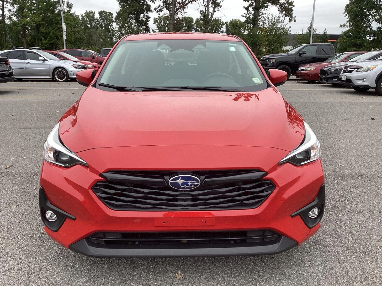 Used 2024 Pure Red Subaru Sport image 2