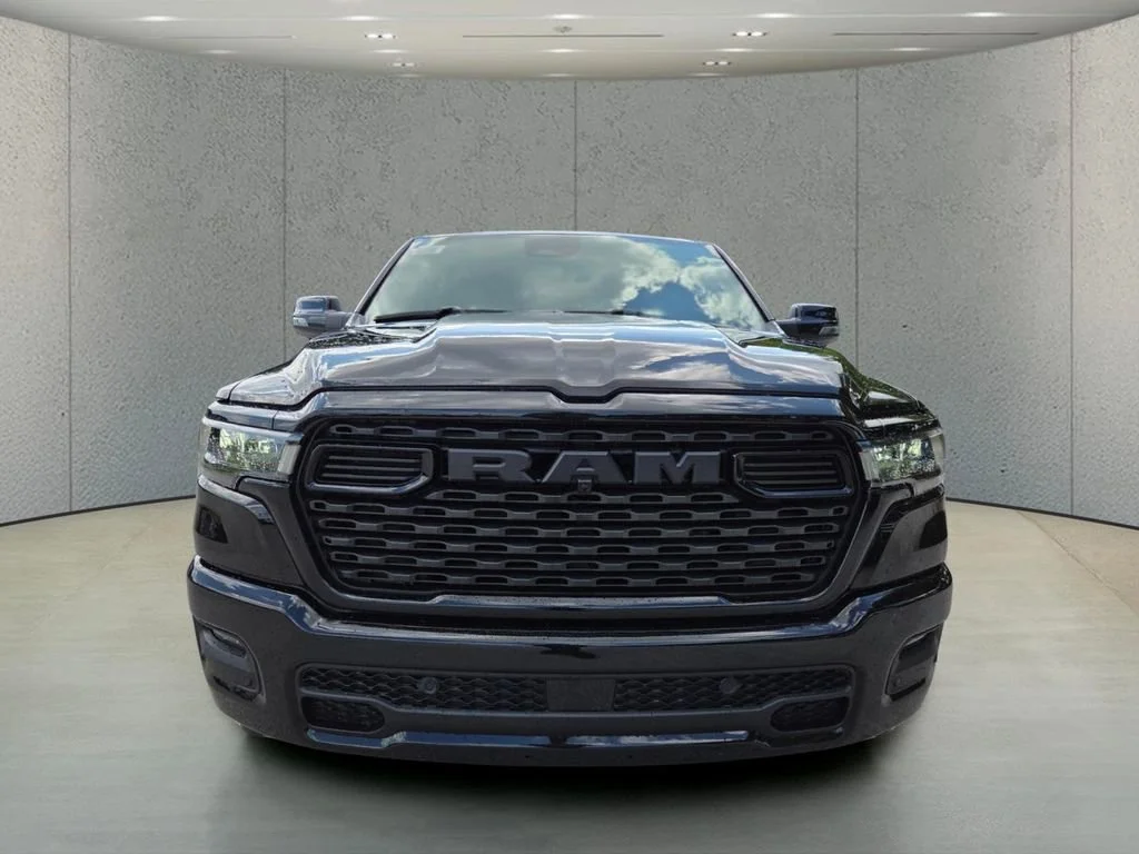 New 2026 Diamond Black Crystal Pearl-Coat Exterior Paint RAM Big Horn image 2