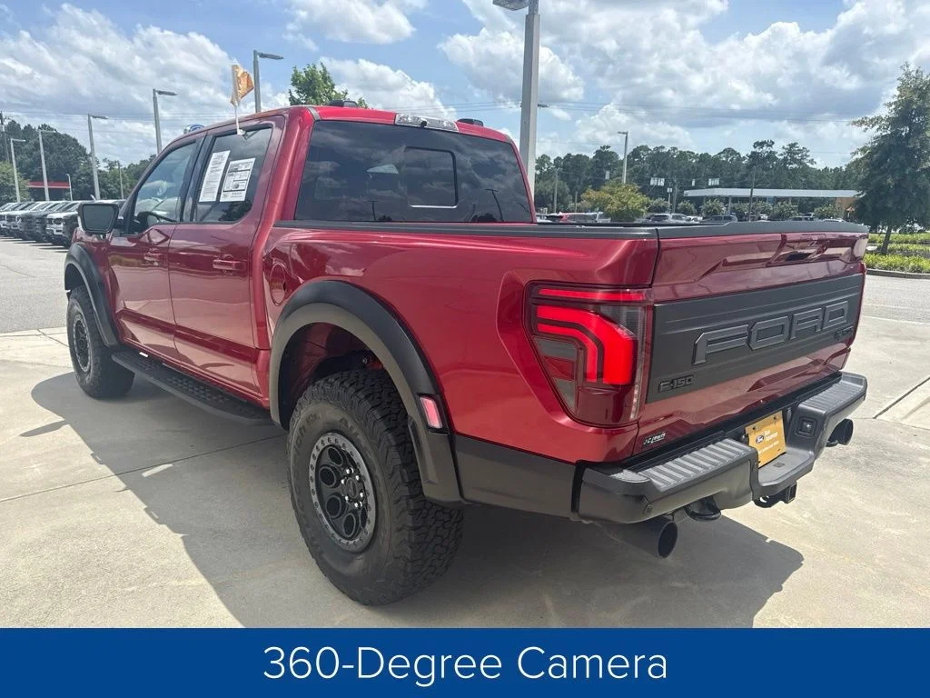 Used 2025 Rapid Red Metallic Tinted Clearcoat Ford Raptor image 5