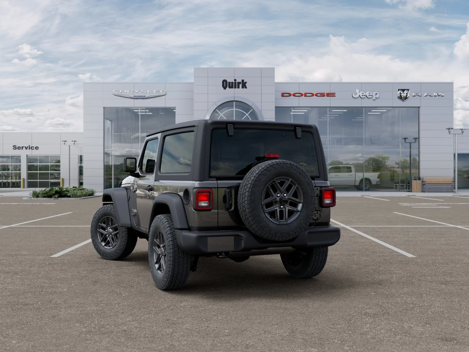 New 2026 Granite Crystal Metallic Clearcoat Jeep Sport S image 29