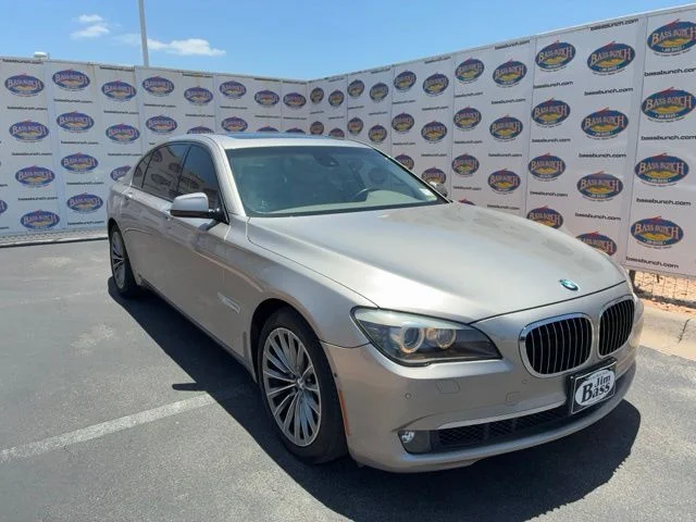 Used 2011 BMW 7 Series 750i with VIN WBAKB8C50BCY64506 for sale in San Angelo, TX