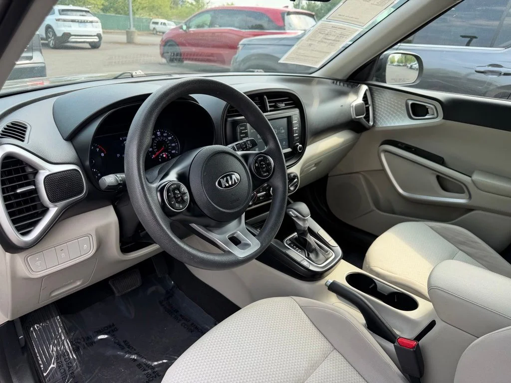 Used 2021 Cherry Black Kia LX image 15