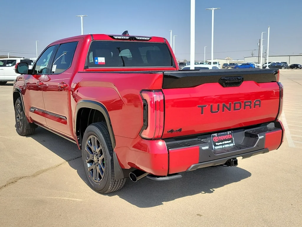 New 2026 Supersonic Red Toyota Platinum image 3