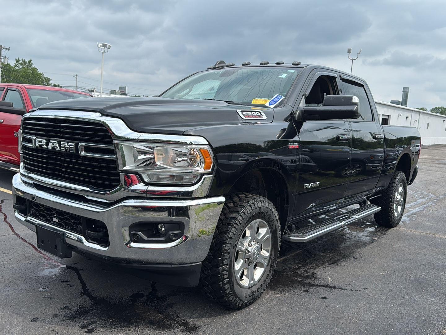 Used 2019 Diamond Black Crystal Pearlcoat Ram Big Horn image 5