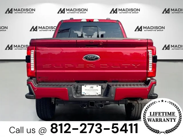 New 2026 Red Ford Lariat image 7