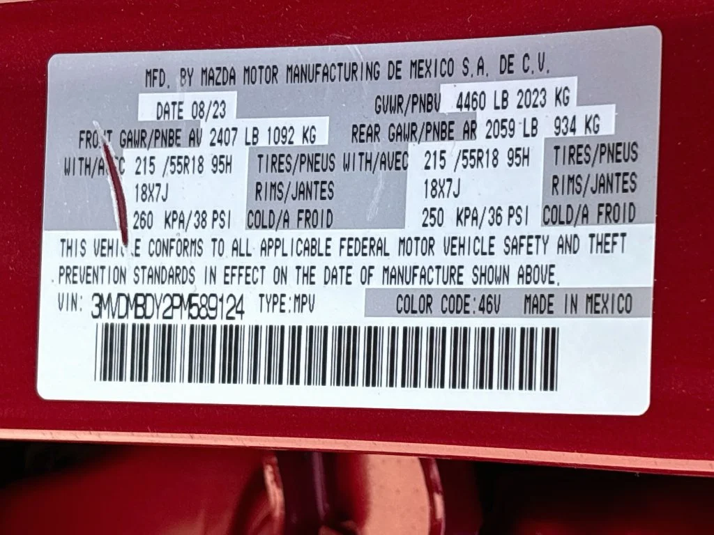 Certified Used 2023 Red Crystal Mazda 2.5 Turbo Premium Package image 34