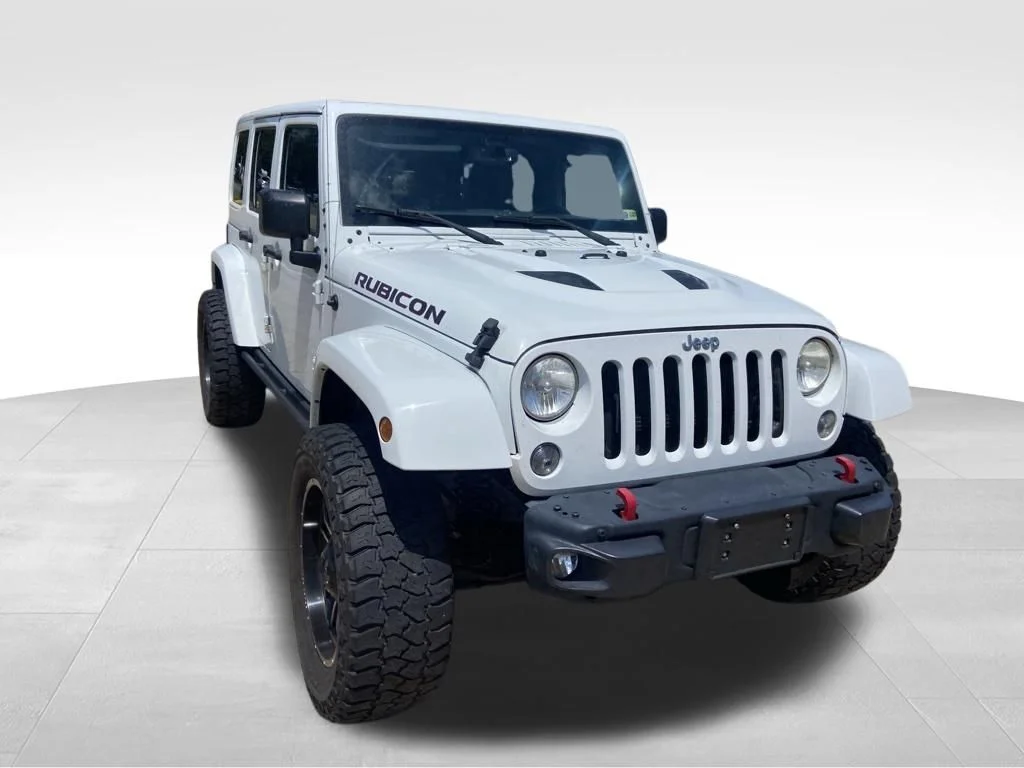 Used 2017 White Jeep Unlimited Rubicon image 7