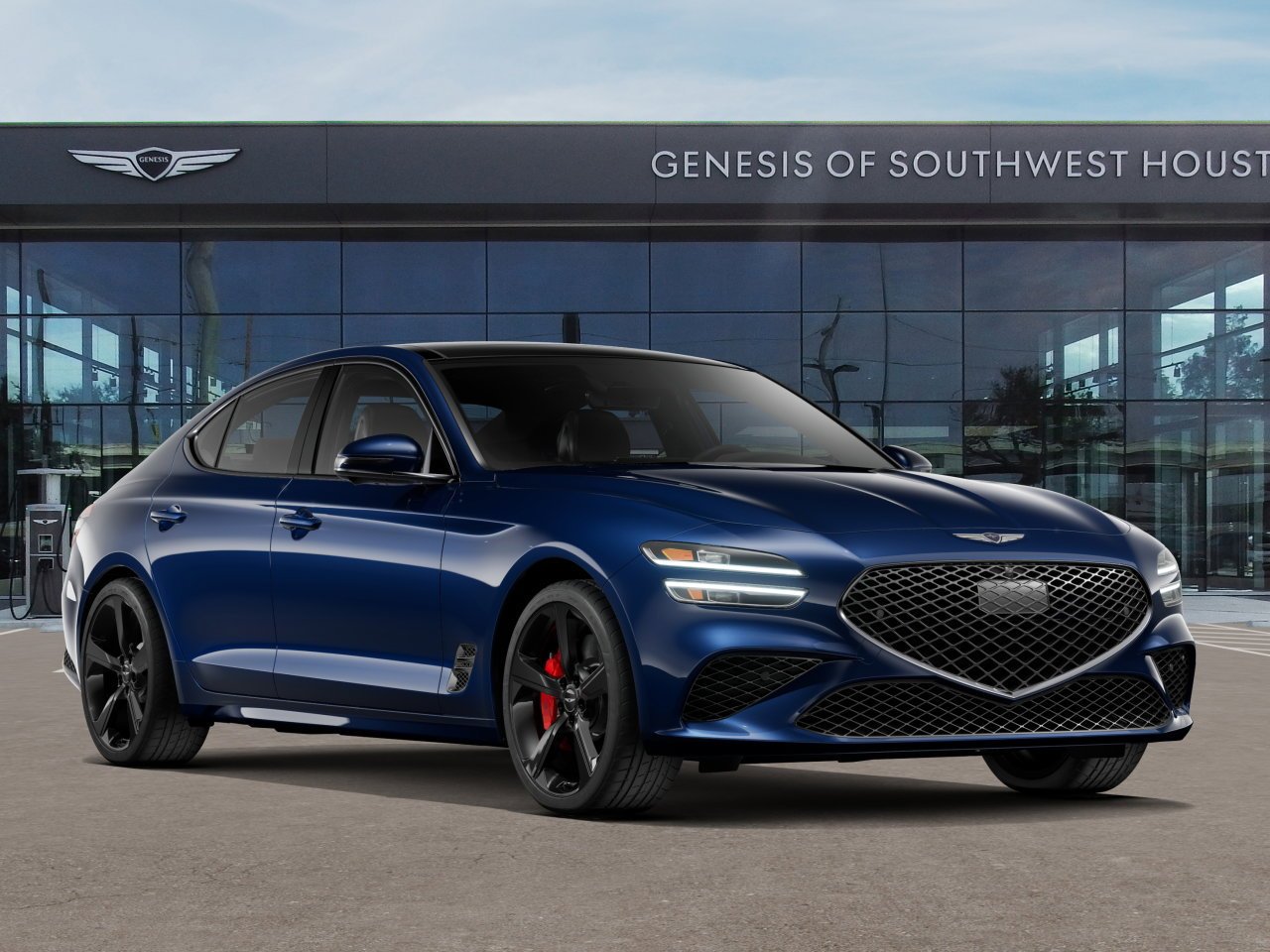 New 2026 Capri Blue Genesis 3.3T SPORT PRESTIGE image 2