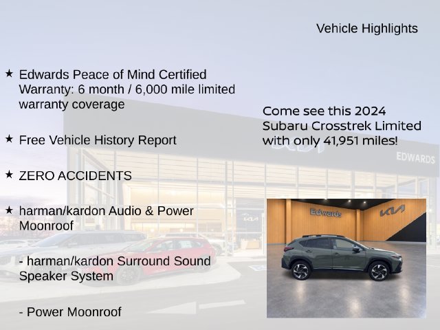 Used 2024 Green Subaru Limited image 11