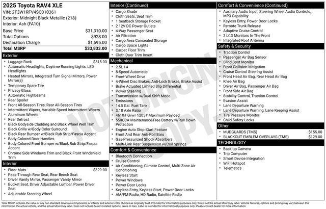Certified Used 2025 ATTITUDE BLACK MC. Toyota  image 36