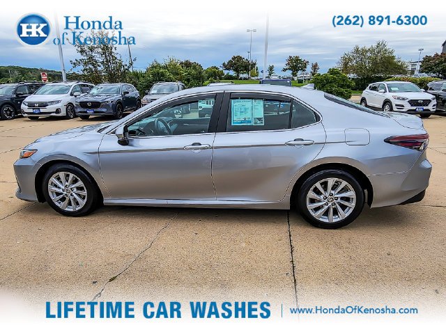 Used 2022 Celestial Silver Metallic Toyota LE image 8