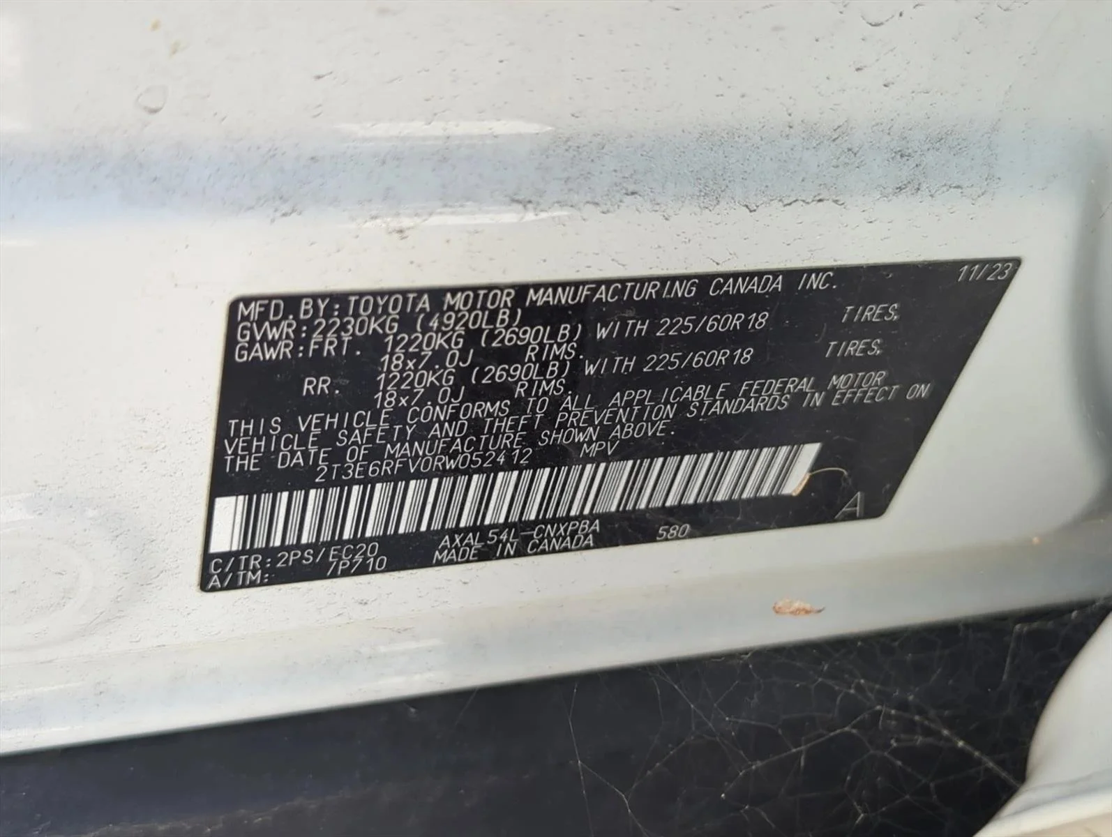 Used 2024 Wind Chill Pearl/Midnight Black Metallic Toyota Hybrid XSE image 25