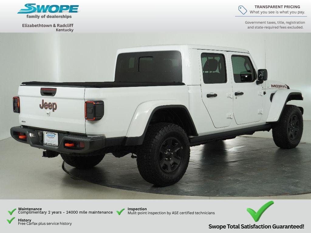 Used 2021 Bright White Clearcoat Jeep Mojave image 3